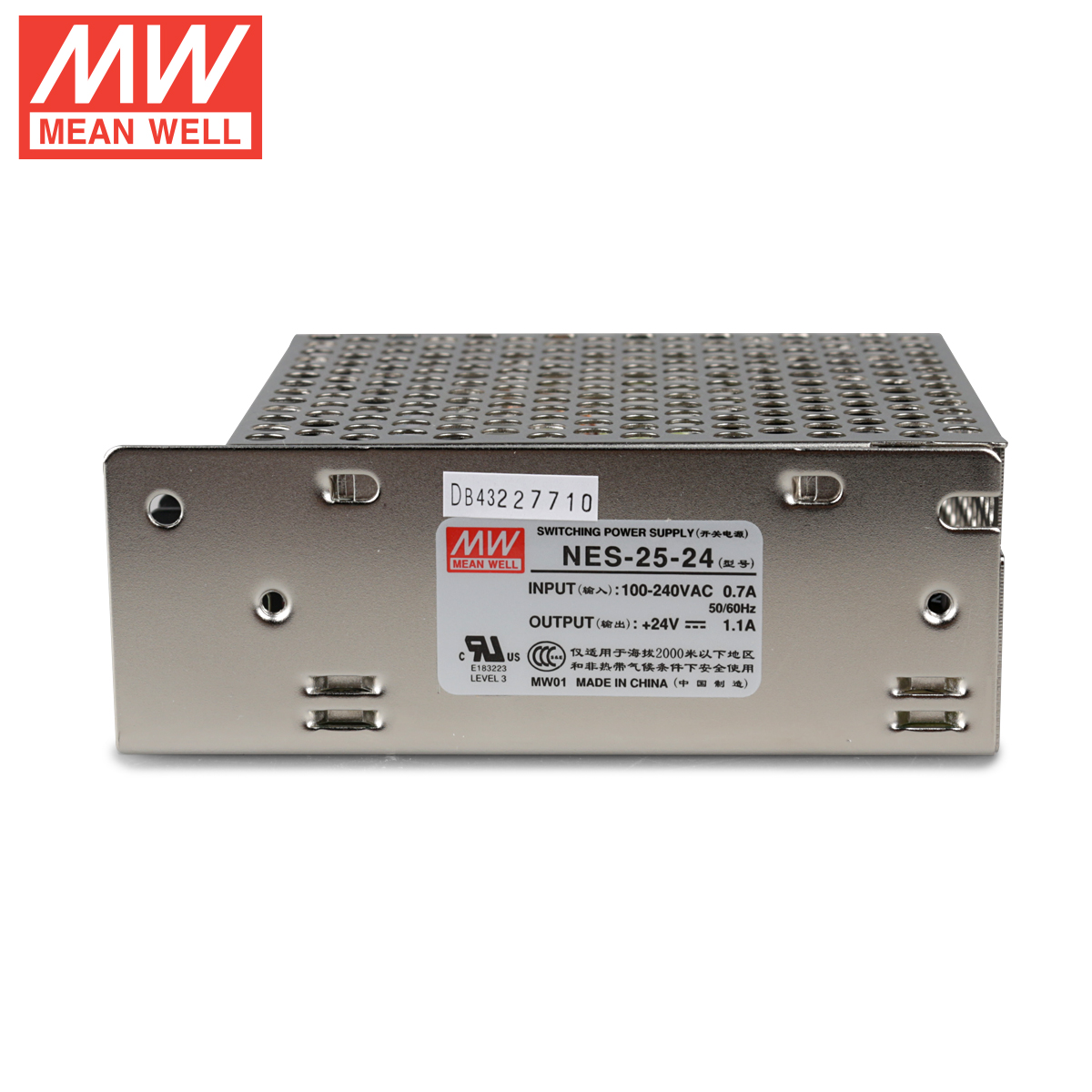 Mean Well NES-25-24 DC24V 25Watt 1A UL Certification AC110-220 Volt Switching Power Supply For LED Strip Lights Lighting Mean Well NES-25-24 DC24V 25Watt 1A UL Certification AC110-220 Volt Switching Power Supply For LED Strip Lights Lighting